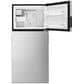 Whirlpool 30" Wide 18 Cu. Ft. Top Freezer Refrigerator in Stainless Steel, , large