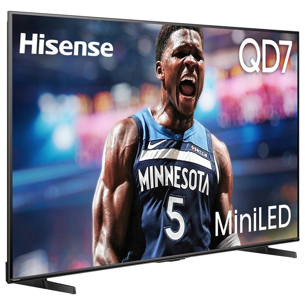 Hisense 75&quot; Class QD7 Series QLED 4K in Black - Smart Fire TV, , large