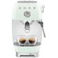 SMEG Retro Style 47 Oz Espresso and Cold Brew Coffee Machine in Pastel Green, , large