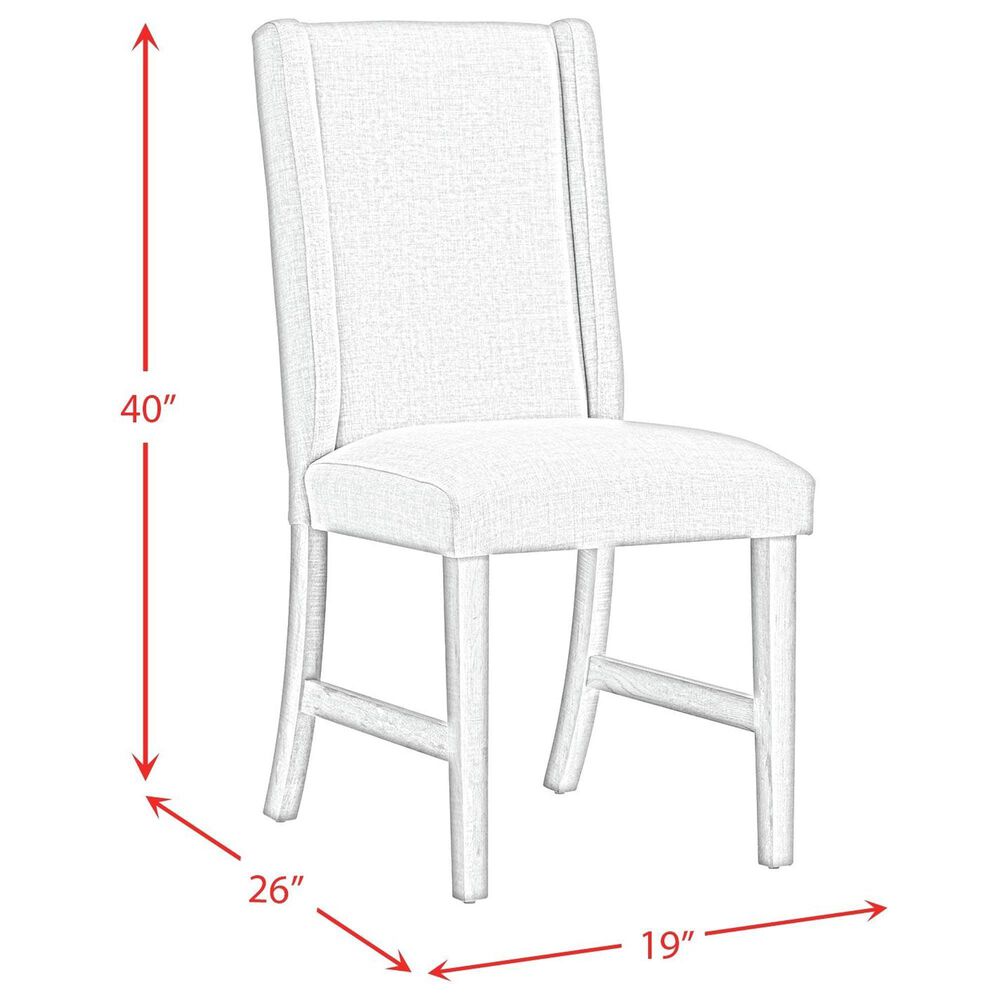 Mayberry Hill Eleanor Side Chair with Heirloom Fabric in Brown, , large