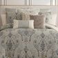 BCP Home Brosna 4-Piece Queen Comforter Set in Beige and Grey, , large