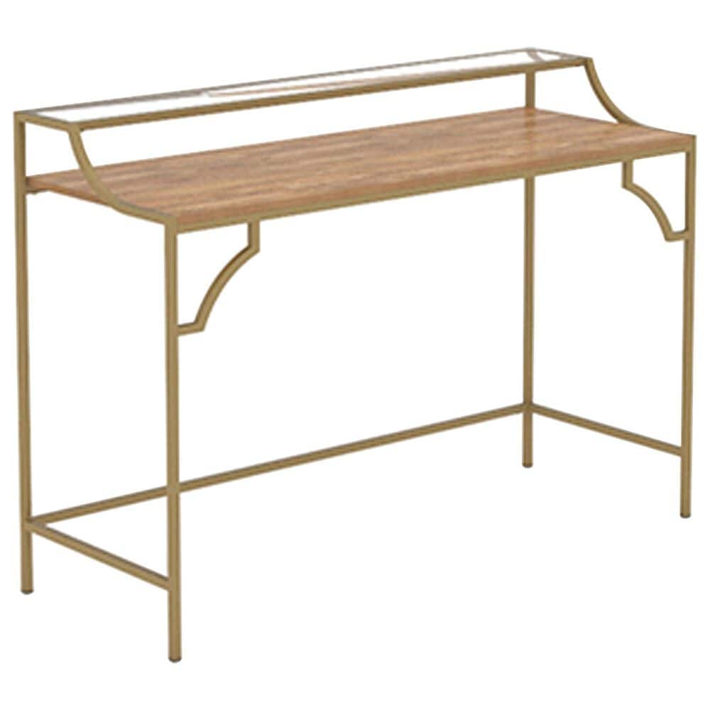Sauder International Lux Writing Desk in Sindoori Mango, , large
