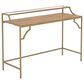Sauder International Lux Writing Desk in Sindoori Mango, , large