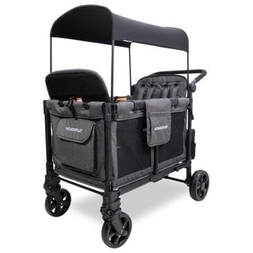 Wonderfold Elite Pro 4-Seater Stroller Wagon in Charcoal Gray, , large