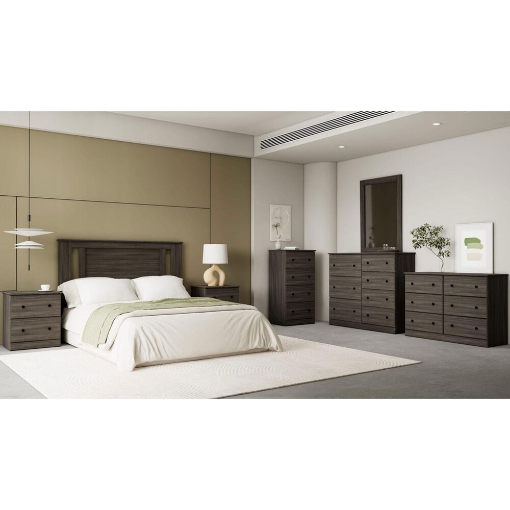 Lemoore Essential 45&quot; 6-Drawer Dresser in Grey Walnut, , large