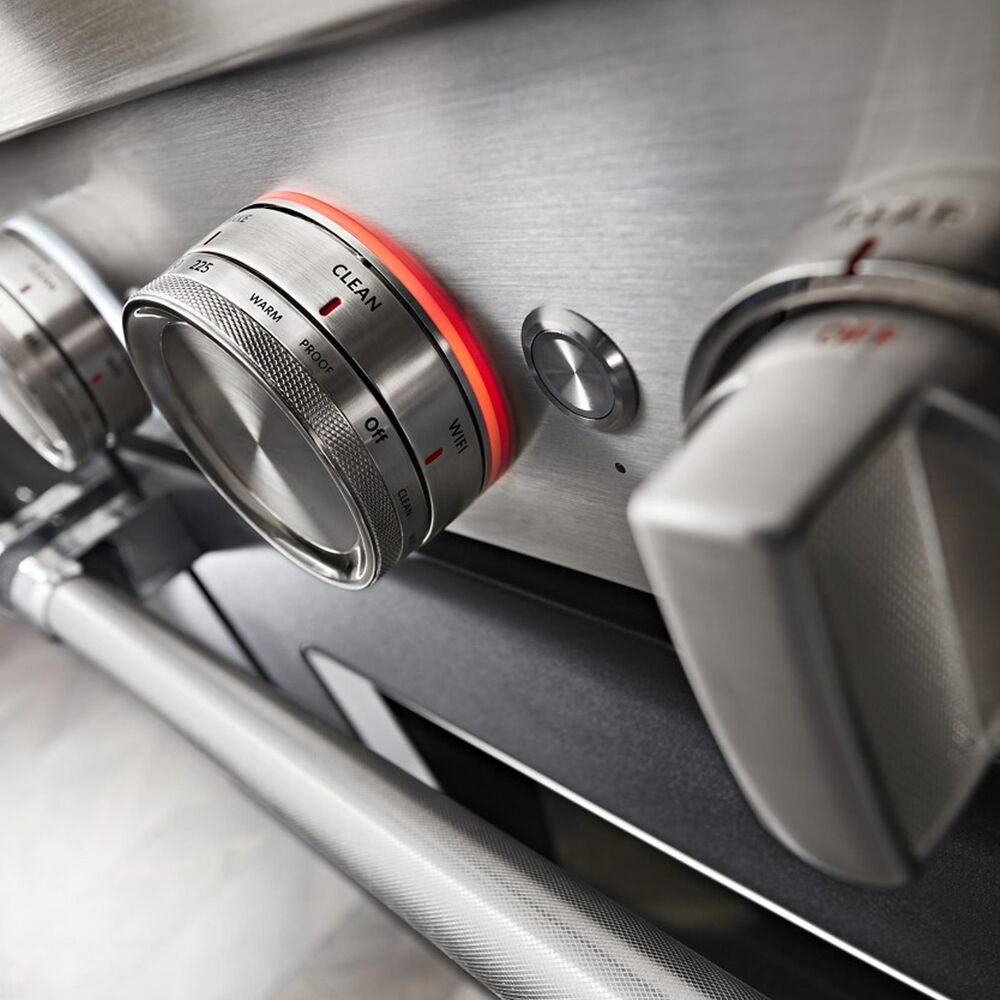 KitchenAid 48&quot; Professional Double Oven Dual Fuel Range in Imperial Black, , large