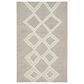 Feizy Anica 4" x 6" Brown Area Rug, , large