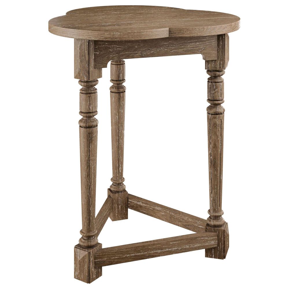 Hekman Chateaux Clover End Table in Brown, , large