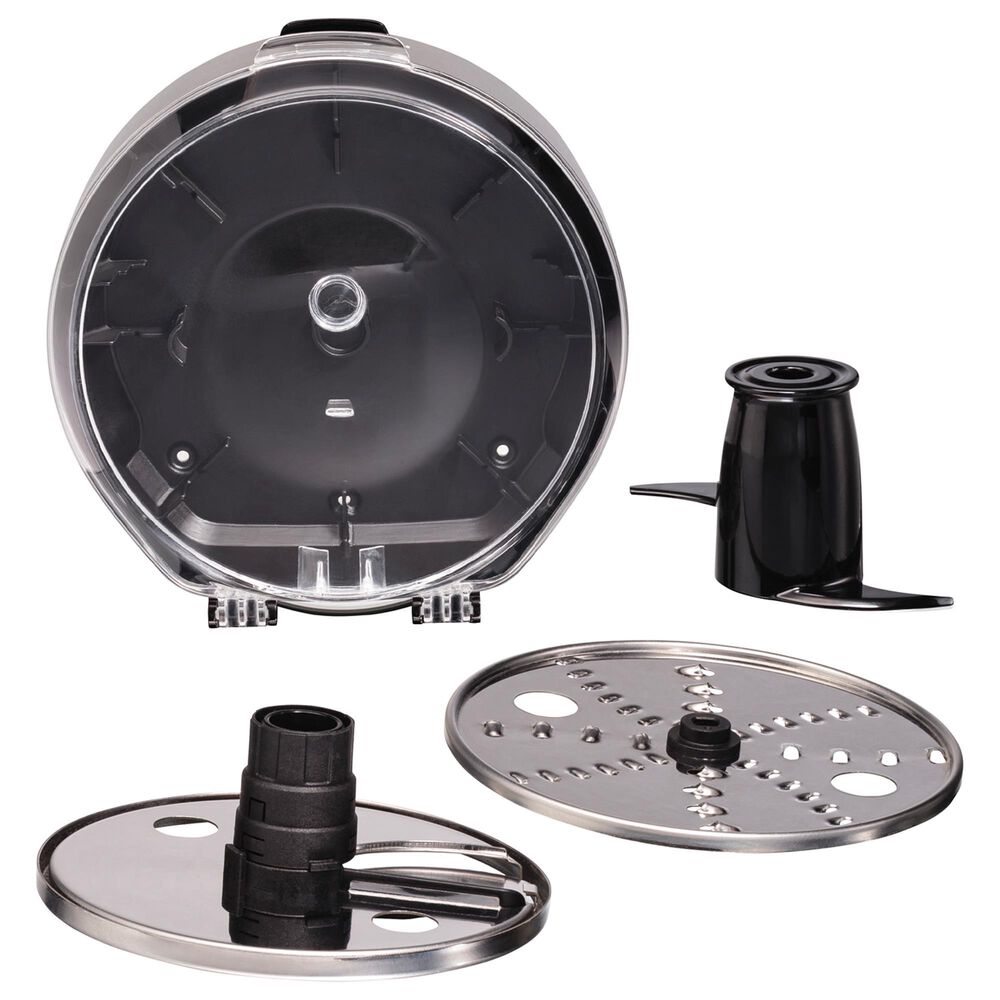 Hamilton Beach 8-Cup Stack and Snap Food Processor with Bowl Scraper and Adjustable Slicing in Silver, , large