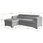 Tuscany Grove Gigi 2-Piece Sectional with Pullout and Left Facing Chaise in Bates Platinum, , large