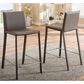 Baxton Studio Crawford Counter Stool in Taupe (Set of 2), , large