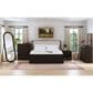 Mayberry Hill Sylvie 4 Piece King Panel Bedroom Set in Dark Brown, , large