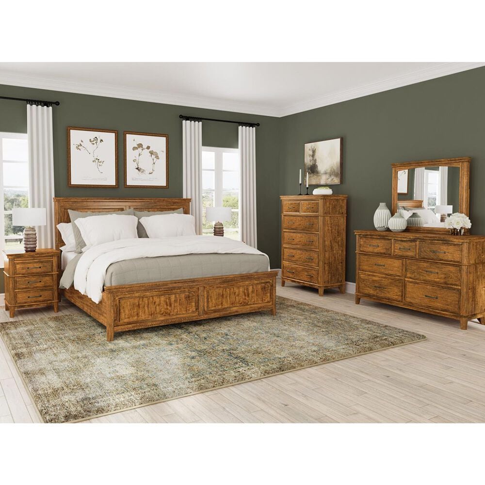 A-America Bandalier 7-Drawer Dresser Only in Warm Russet, , large