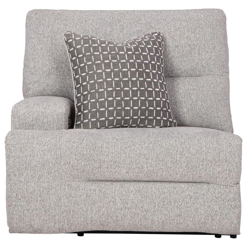 Ashley Acklen Place 6-Piece Power Reversible Reclining Sectional in Pewter, , large
