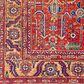 Surya Iris Burnt Orange, Dark Blue, Yellow, Light Pink, Oatmeal and Olive 2"2" x 3"9" Area Rug, , large