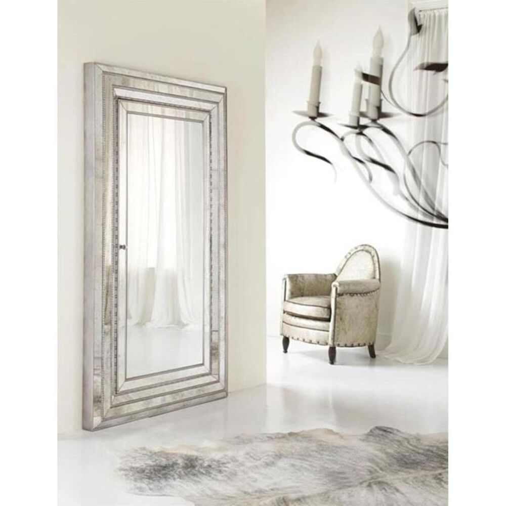 Hooker Furniture Melange Glamour Floor Mirror with Jewelry Storage