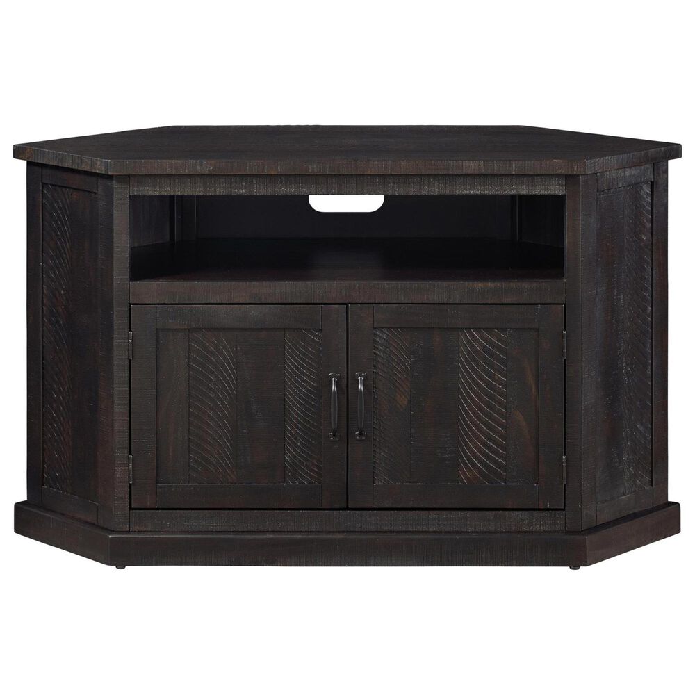 Forma &amp; Co Rustic Corner 30" Corner TV Stand in Espresso, , large