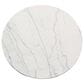 Steve Silver Xena 5-Piece Round Dining Set in White and Ebony, , large