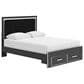 Ashley Zuraleus 3-Piece Queen Storage Bedroom Set in Matte Black, , large