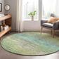 Dalyn Rug Company Trevi TV1 8" Round Aloe Area Rug, , large