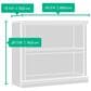 Sauder 2-Shelf Bookcase in Select Cherry, , large