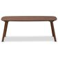 Baxton Studio Dahlia Coffee Table in Walnut Brown, , large