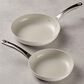 Circulon 2-Piece Ceramic Nonstick Skillet Set in Pearl White, , large