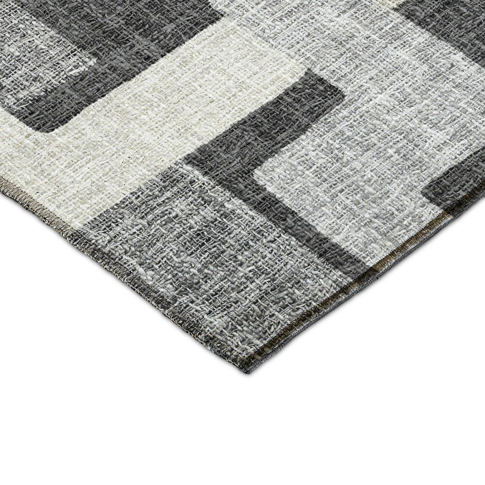 Dalyn Rug Company Portico PO3 Gray 2&#39;6&quot; x 3&#39;10&quot; Area Rug, , large