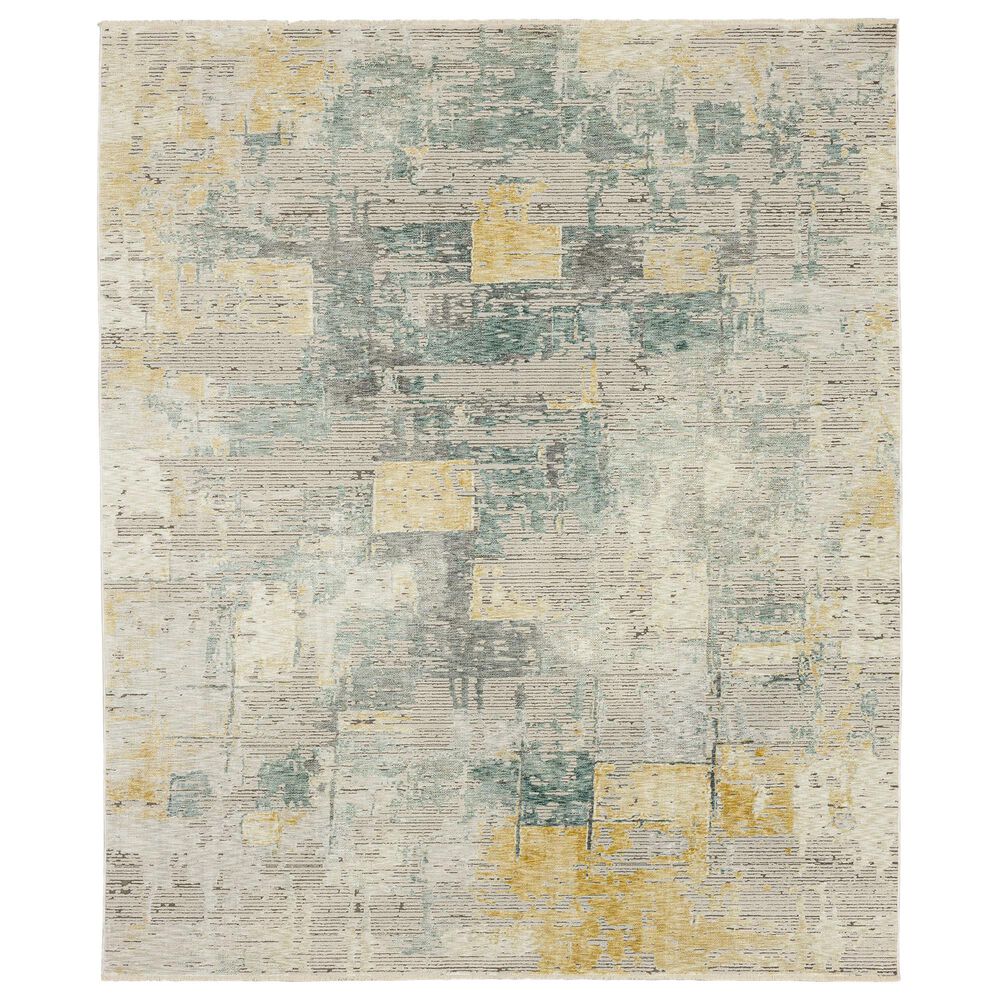 Karastan Memento Nostalgic 2"5" x 7"5" Blue Runner, , large