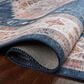 Loloi II Heidi 6" x 9" Denim and Blush Area Rug, , large