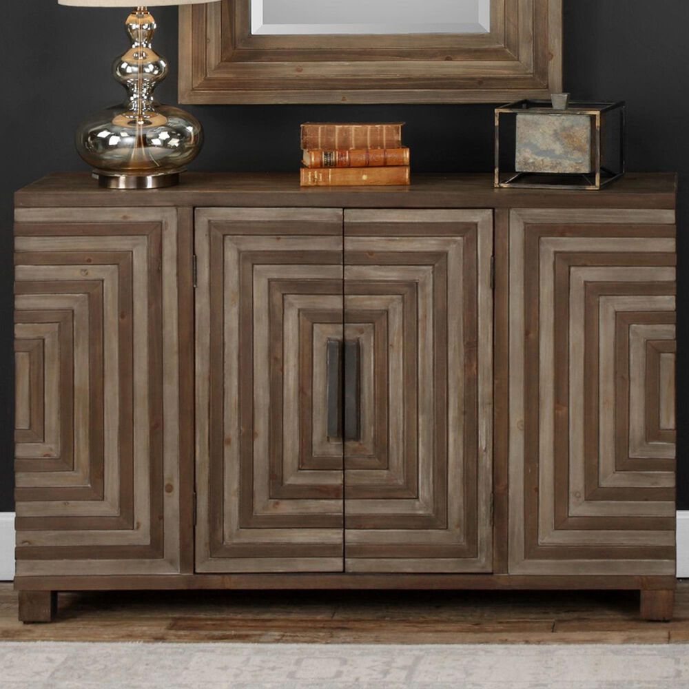 Uttermost Layton Console Cabinet, , large