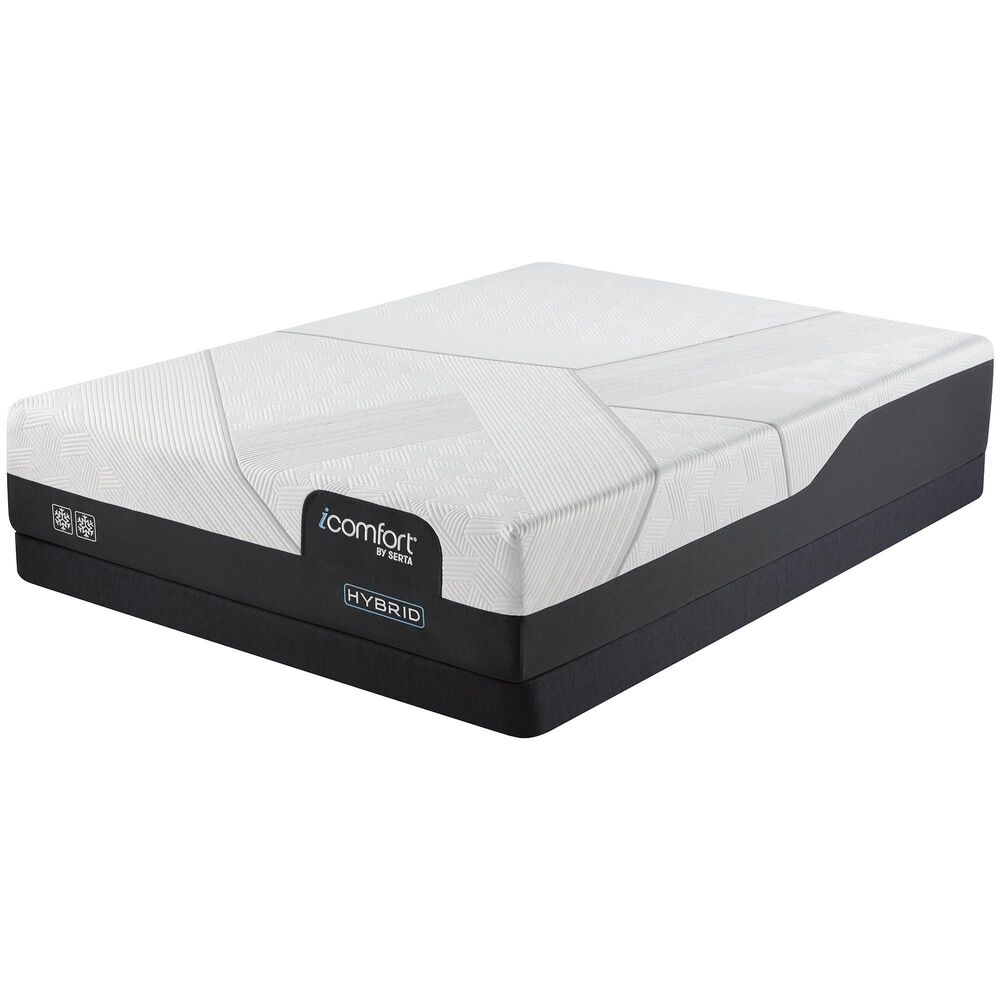 Serta iComfort Hybrid CF2000 Firm Queen Mattress with Low Profile Box Spring, , large