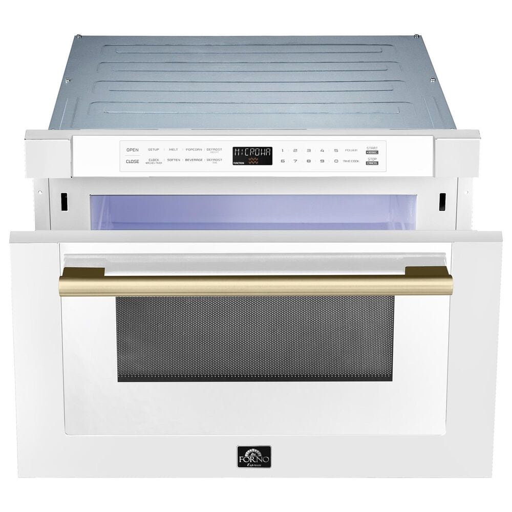Forno Capoliveri 24" Drawer Microwave in White, , large