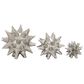 Maple and Jade Abstract Star Sculpture in Silver (Set of 3), , large