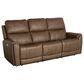 Flexsteel Carter Power Reclining Sofa with Power Headrest and Lumbar in Cappuccino, , large
