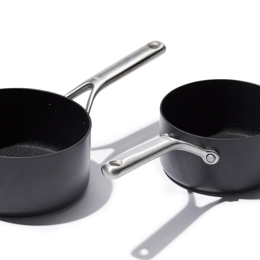 Green Pan Reserve Pro 4-Piece Nonstick Saucepan Set in Black, , large