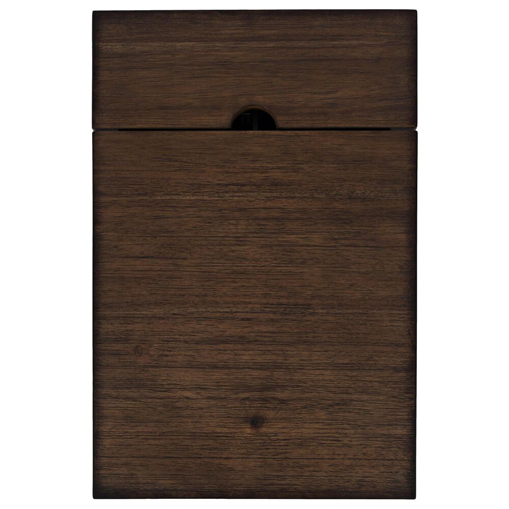 Waltham Bakersfield Power Chair Side Table in Brown, , large