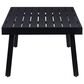 Linon Home Decor Holland Aluminum Coffee Table in Black, , large