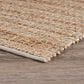 L&R Resources Natural Fiber Geometric 5" x 7"9" Gray Area Rug, , large