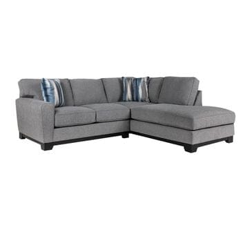 Jonathan Louis Taurus Choices 2-Piece Right Facing Sectional with Chaise in Gray, , large
