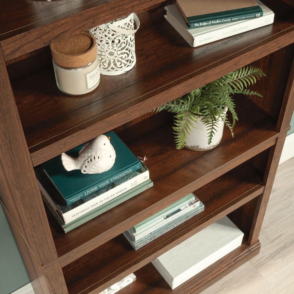 Sauder Miscellaneous Storage 5-Shelf Bookcase in Washington Cherry, , large