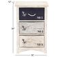 Maple and Jade Coastal Chest in White, , large