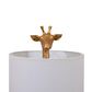 Creative Coop Serengeti Giraffe Table Lamp in Distressed Gold, , large