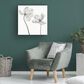 Timberlake Lotte Gronkjar "Same Tulip : Front- And Back View" 24" x 24" Canvas Art, , large