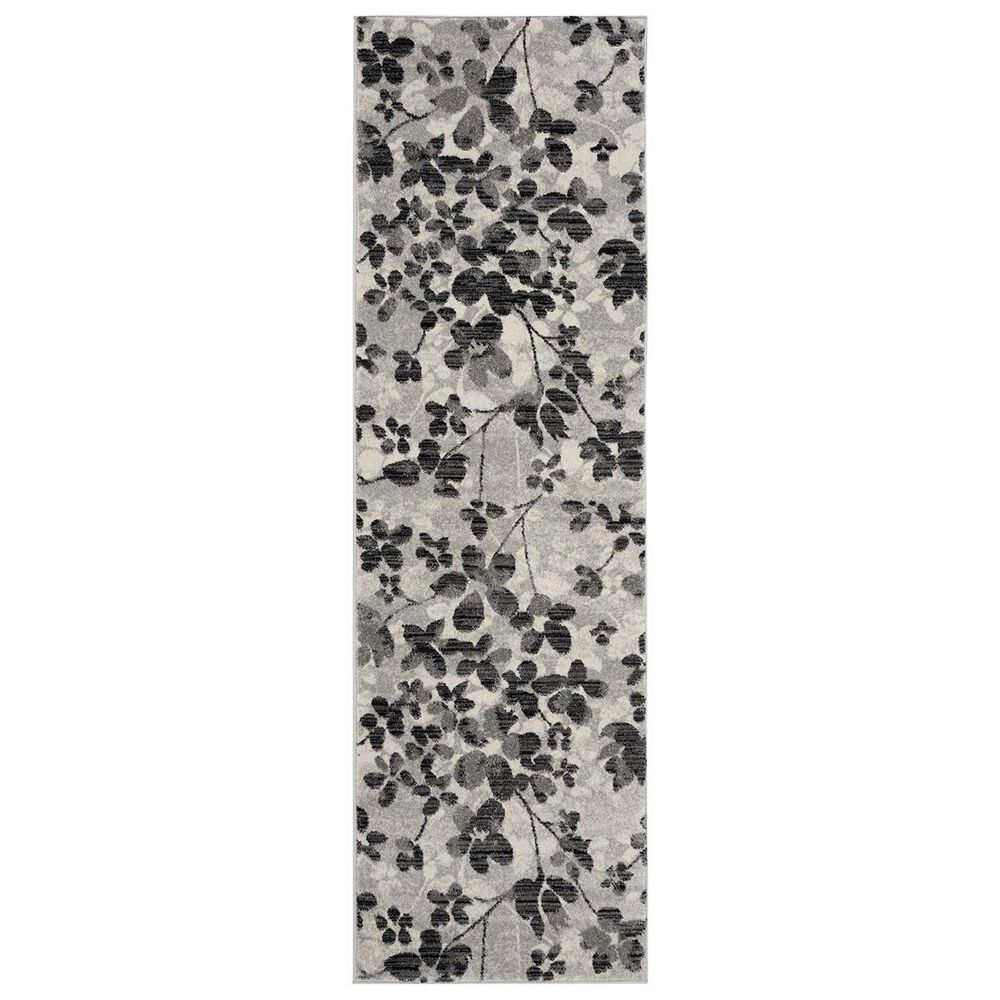 Safavieh Evoke EVK236R-27 2"2" x 7" Grey/Black Runner, , large