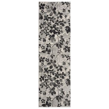 Safavieh Evoke EVK236R-27 2"2" x 7" Grey/Black Runner, , large