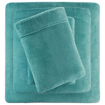 Hampton Park Soloft Plush 3-Piece Twin Sheet Set in Teal, , large