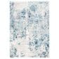 Safavieh Aston 3" x 5" Ivory and Blue Area Rug, , large