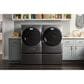 Whirlpool 5.0 Cu. Ft. Front Load Washer and 7.4 Cu. Ft. Electric Dryer Pair in Chrome Shadow, , large