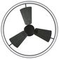 Beacon Lighting Lucci Air Cessna 28" Indoor Fandelier with Light and Remote Control in Black, , large